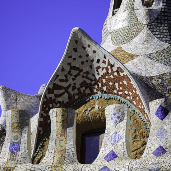 Gaudi's Parc Guell in Barcelona/Spain